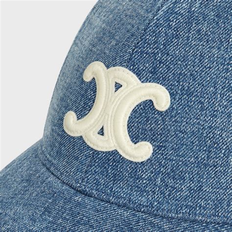 celine cap women|celine denim baseball cap.